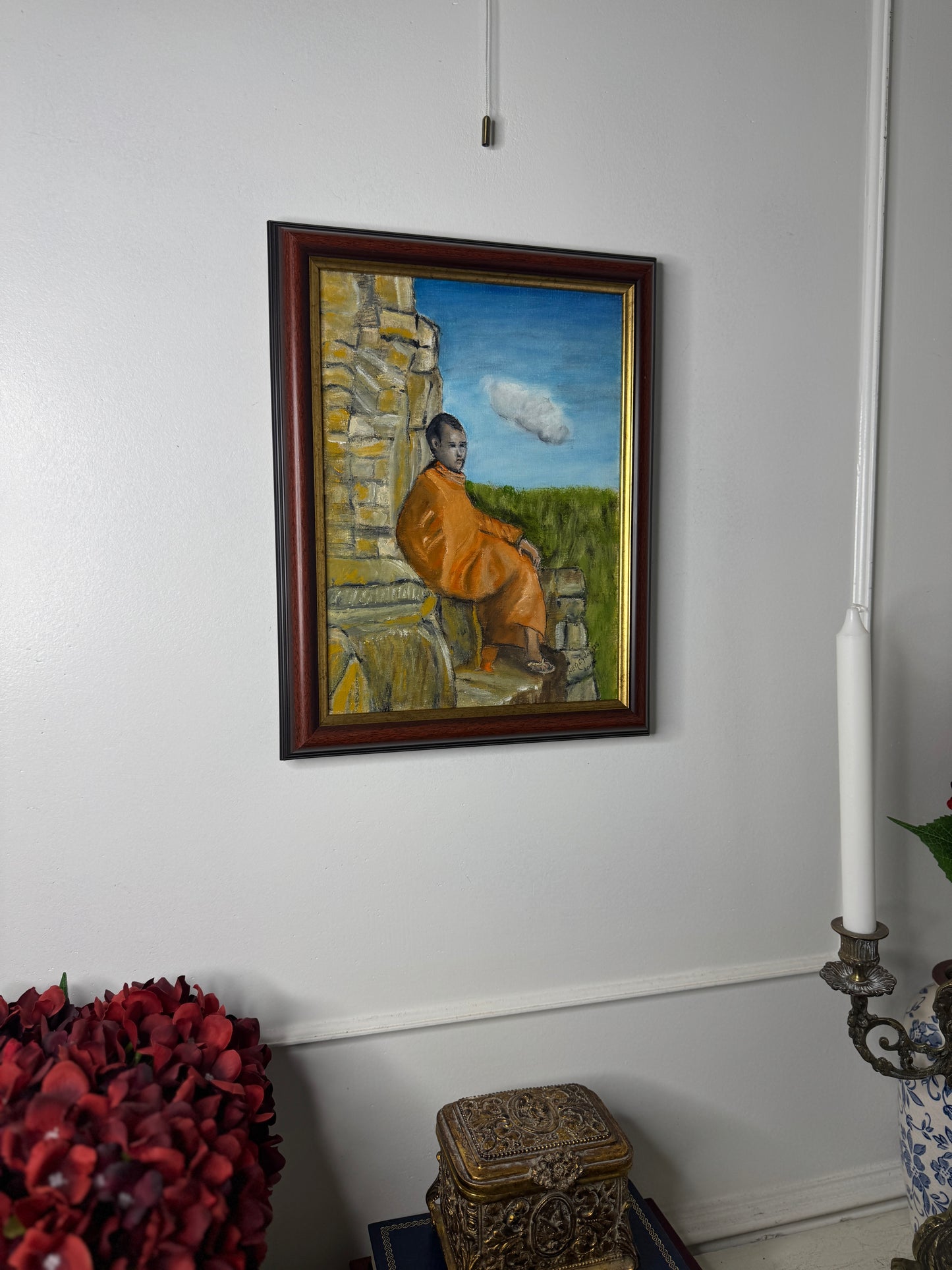 Quiet Reflection - Original Oil painting by N.G. Reynolds