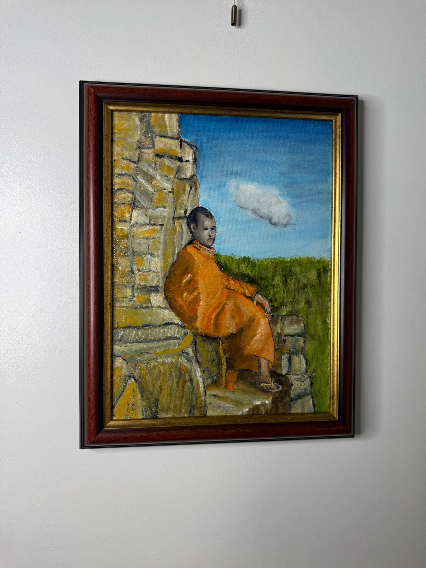 Quiet Reflection - Original Oil painting by N.G. Reynolds