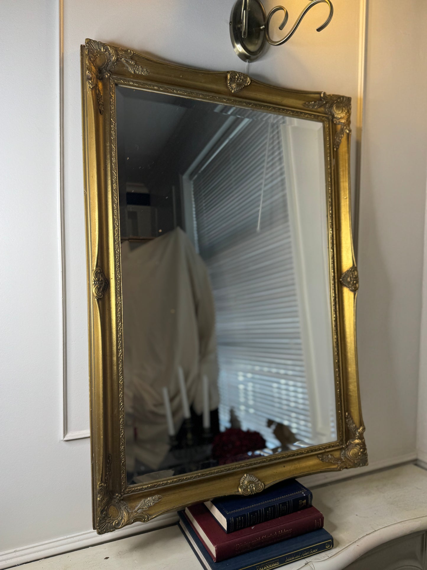 Antique Gold Sorelle Bevelled Mirror