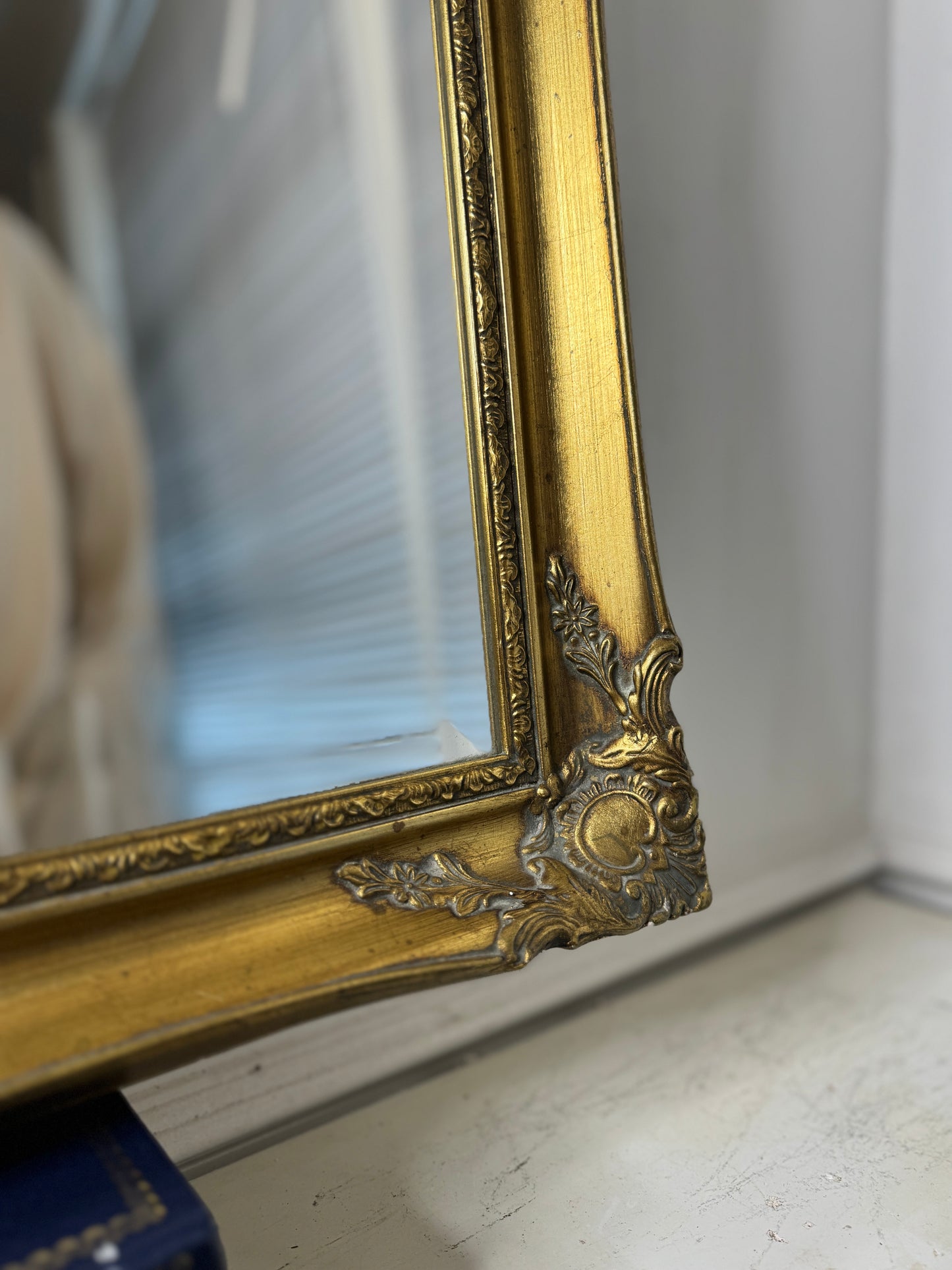 Antique Gold Sorelle Bevelled Mirror