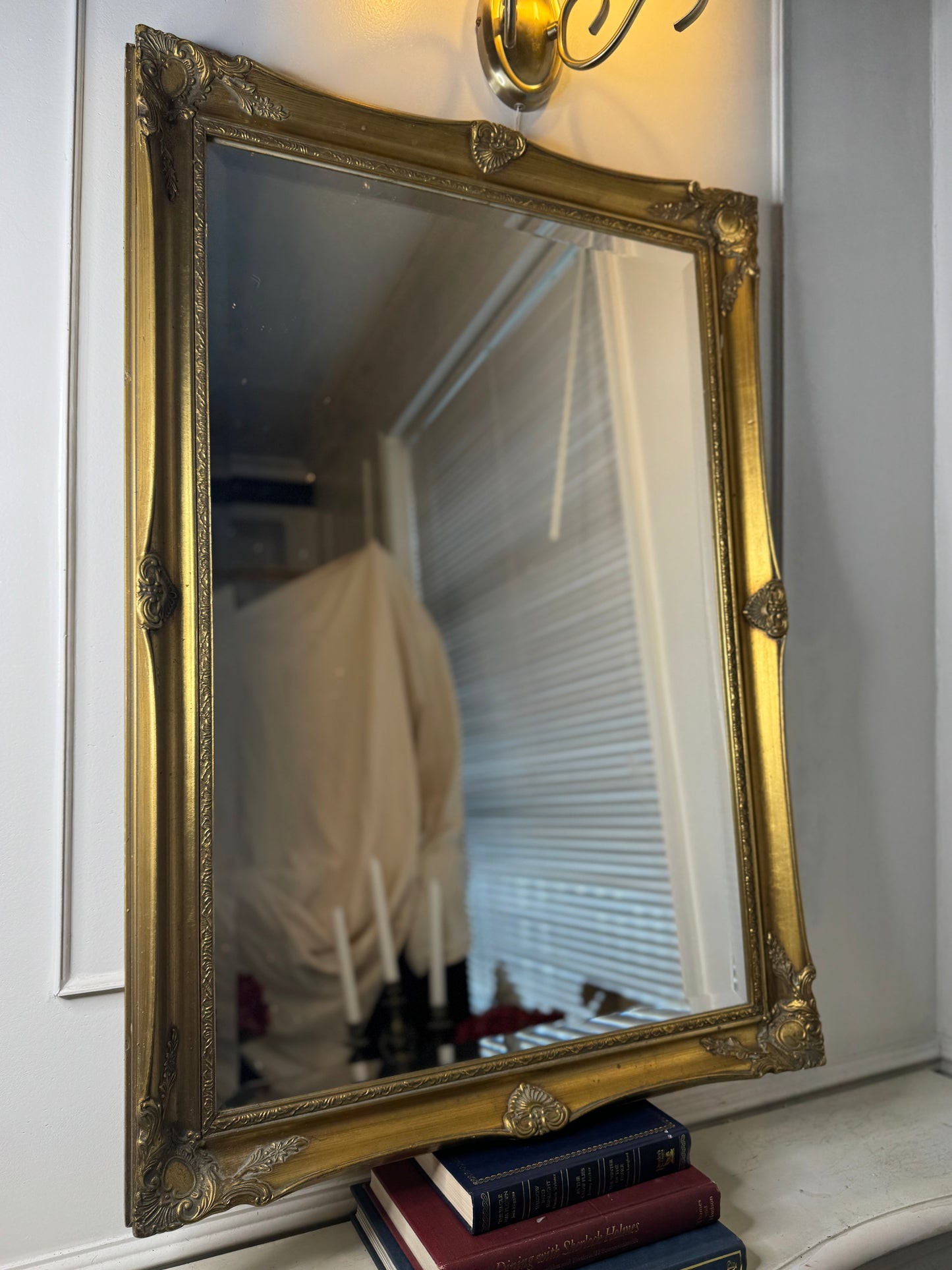 Antique Gold Sorelle Bevelled Mirror