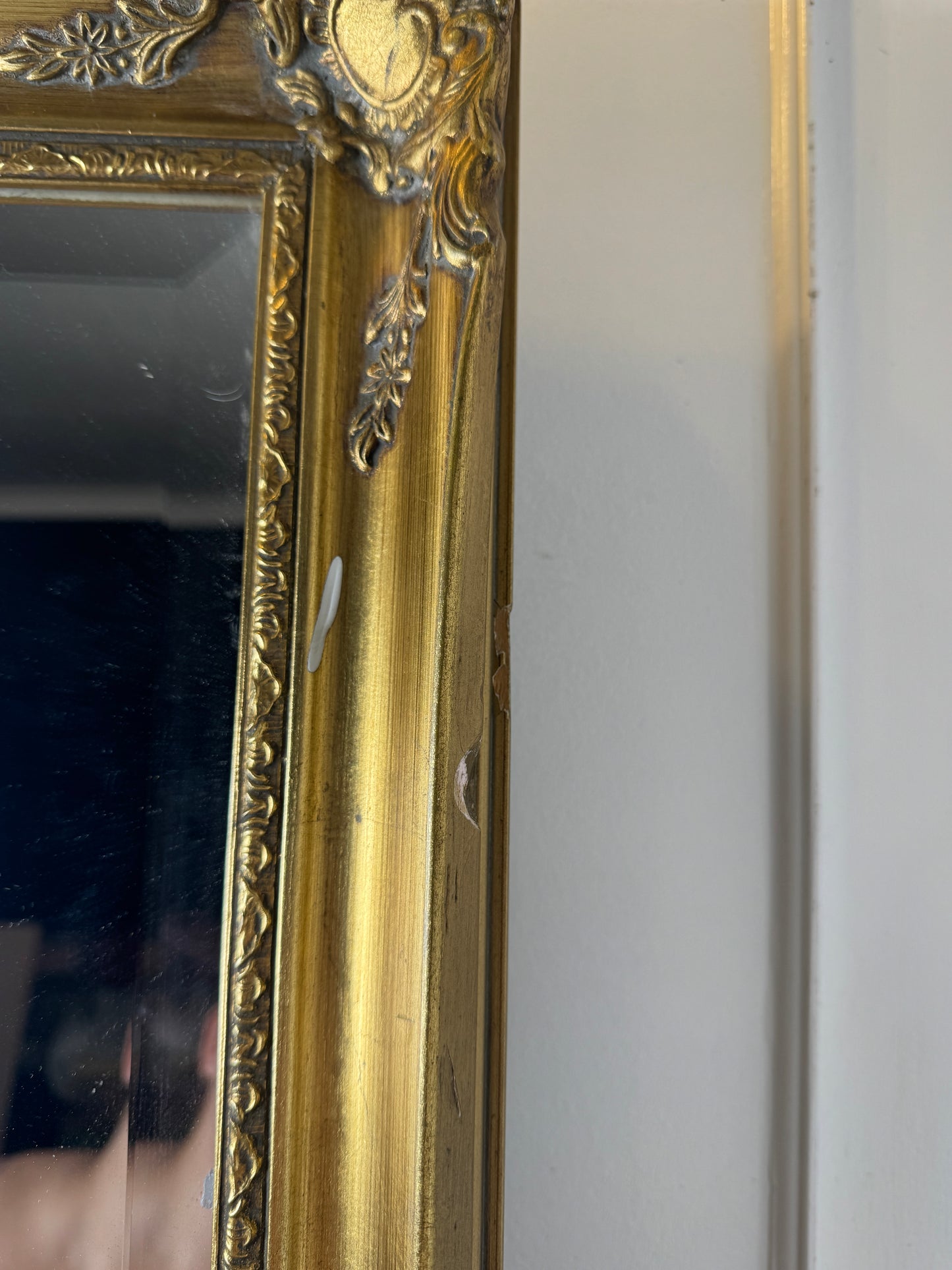Antique Gold Sorelle Bevelled Mirror