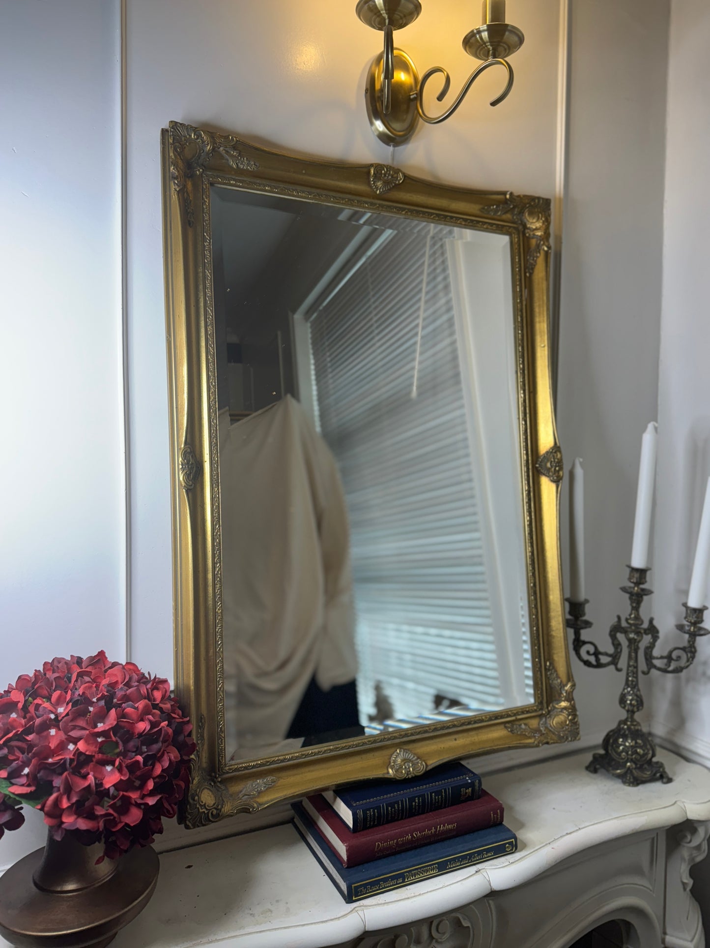 Antique Gold Sorelle Bevelled Mirror