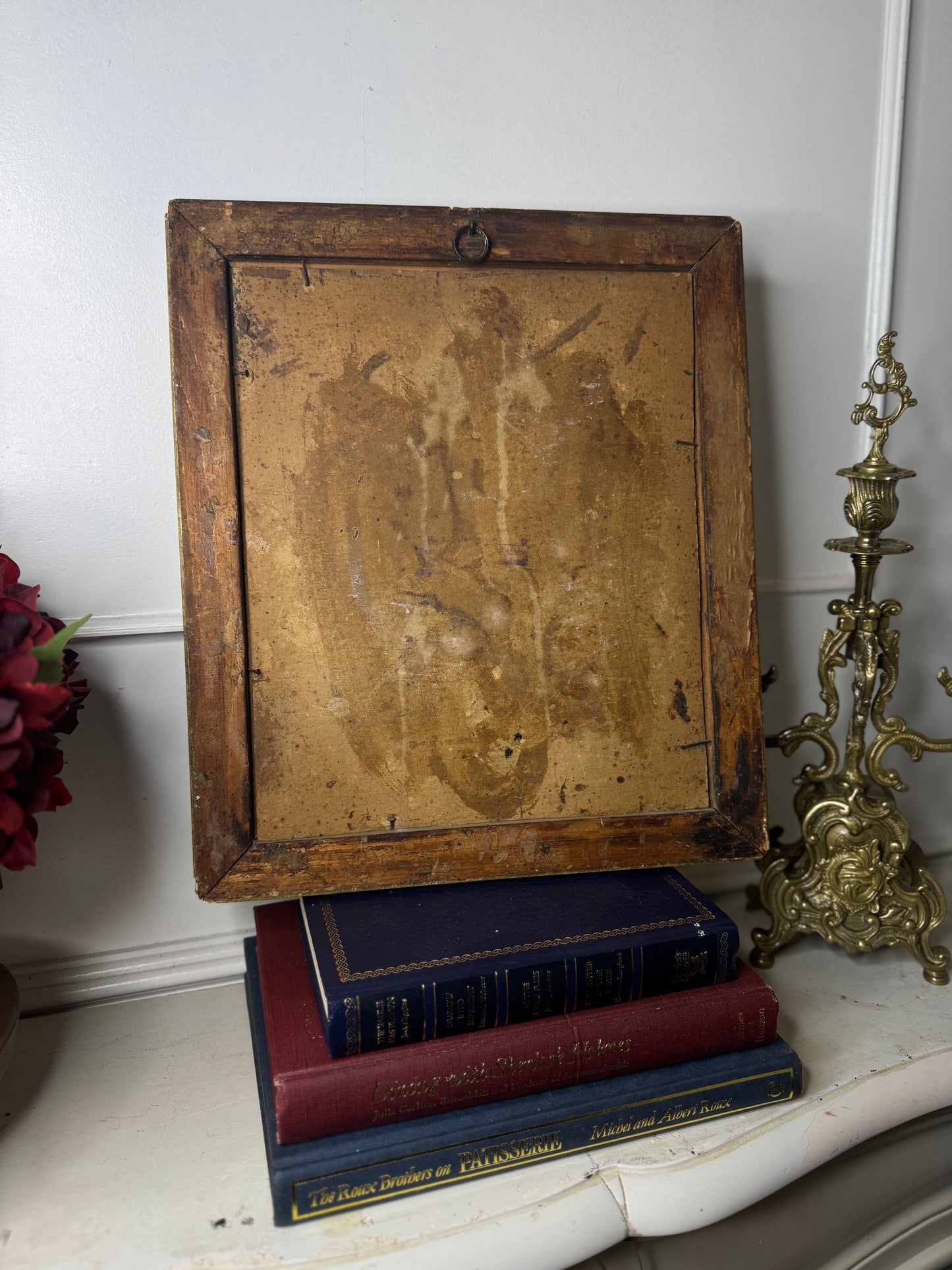 Original Signed Hungarian Oil Painting in Ornate Gold Frame