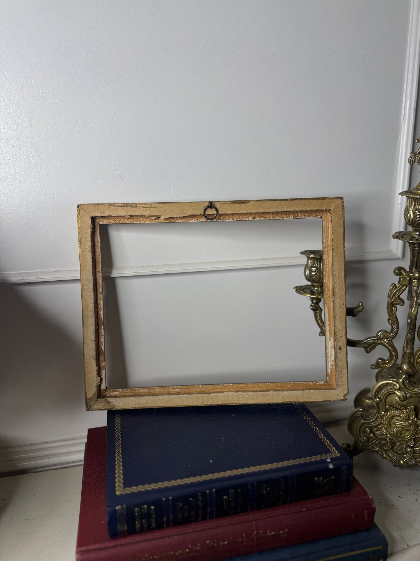 Luxurious Hungarian Small Vintage Gold Gilt Frame