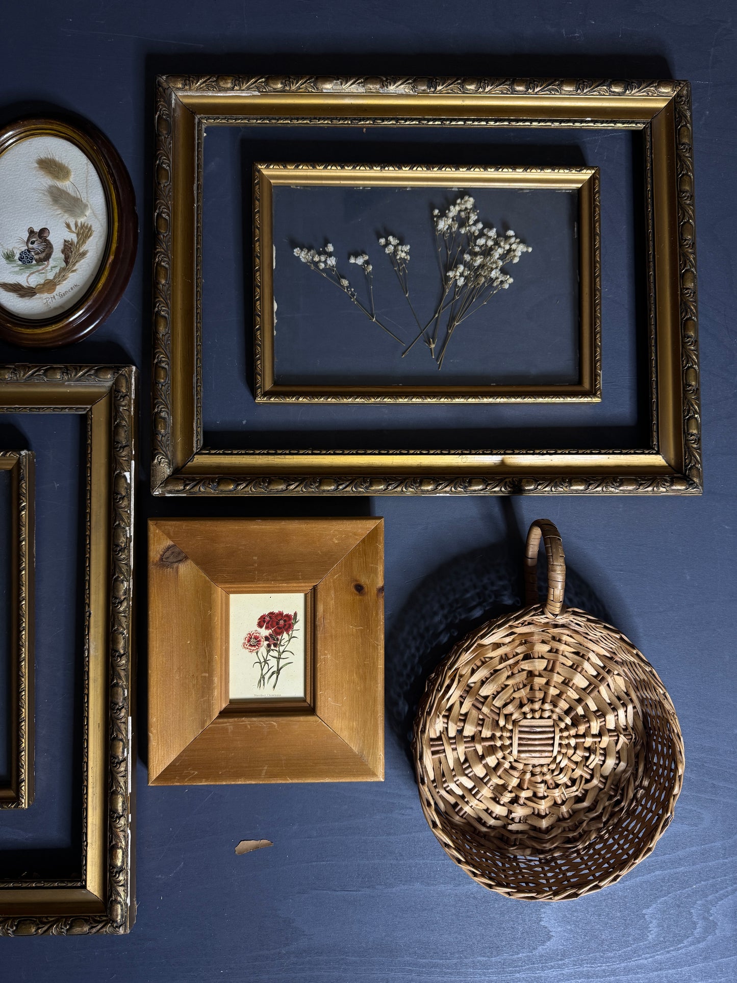 Authentic Hungarian Heritage Wall Art – Vintage Rustic Gallery Set