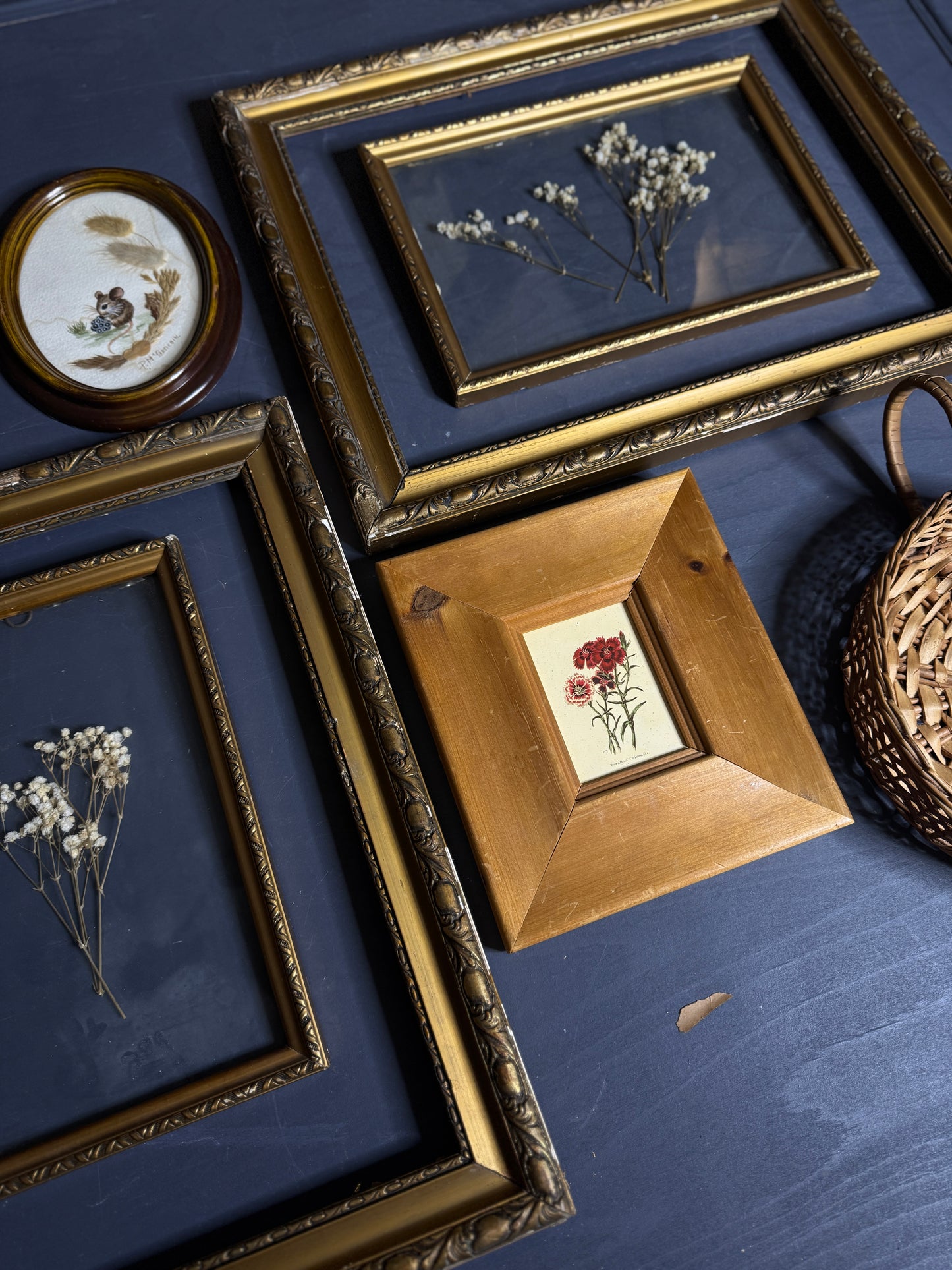 Authentic Hungarian Heritage Wall Art – Vintage Rustic Gallery Set