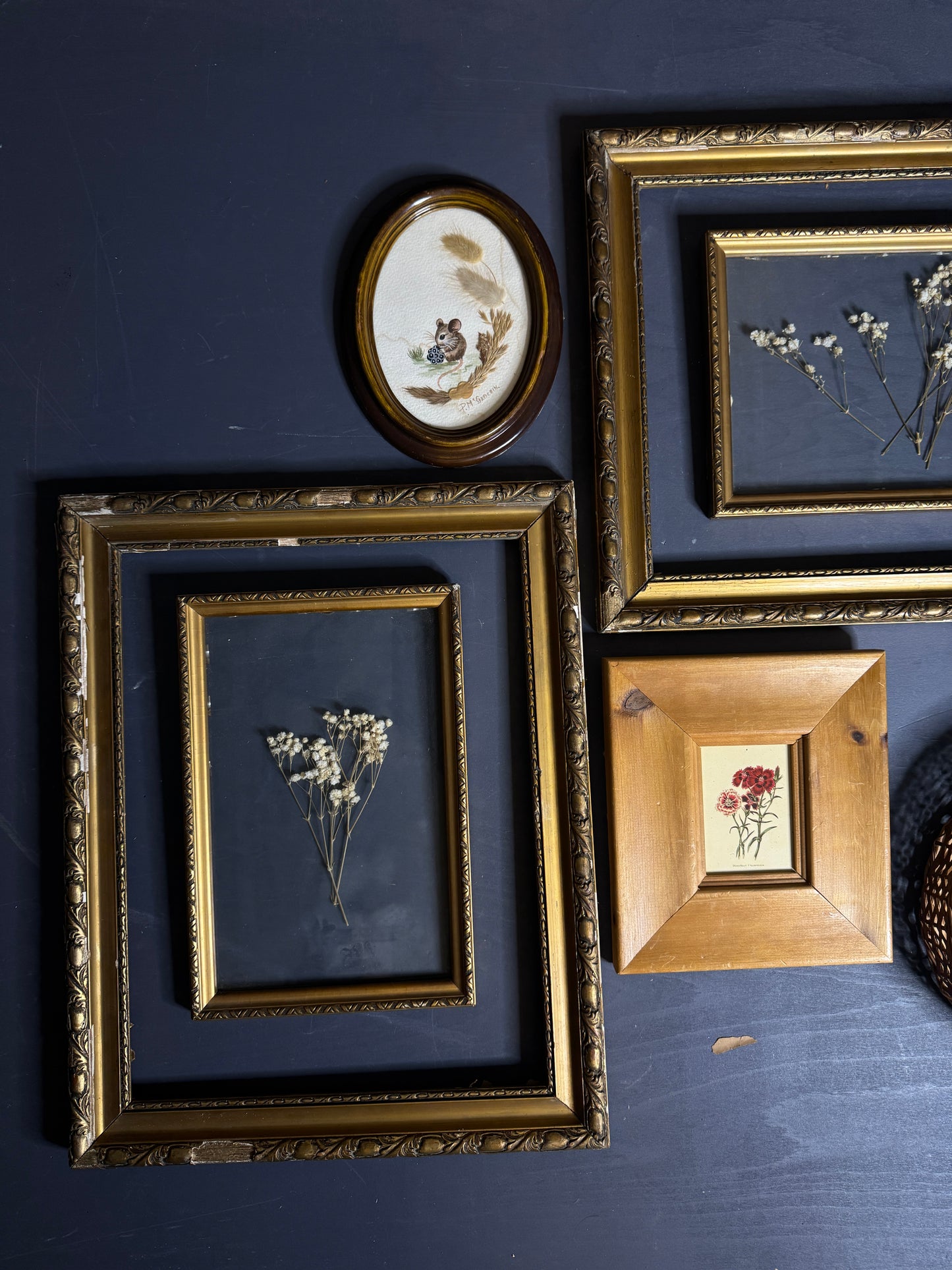 Authentic Hungarian Heritage Wall Art – Vintage Rustic Gallery Set