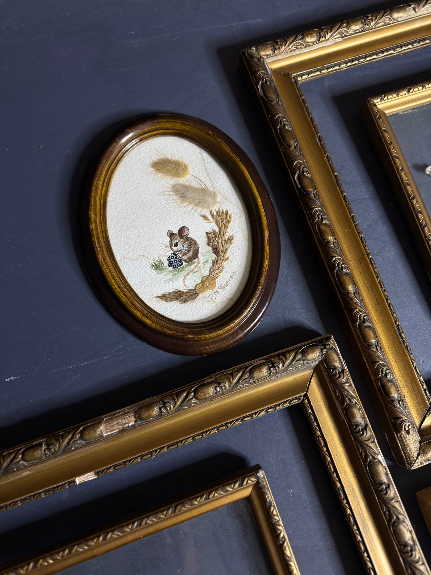 Authentic Hungarian Heritage Wall Art – Vintage Rustic Gallery Set