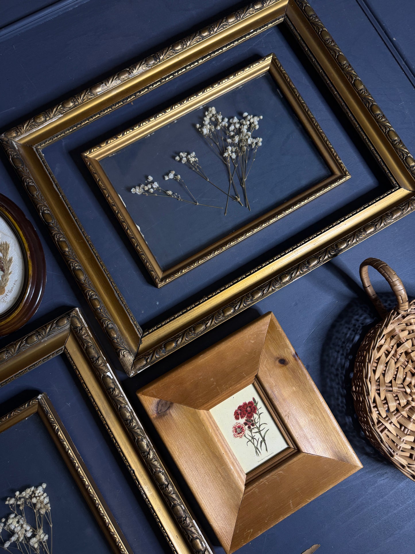 Authentic Hungarian Heritage Wall Art – Vintage Rustic Gallery Set