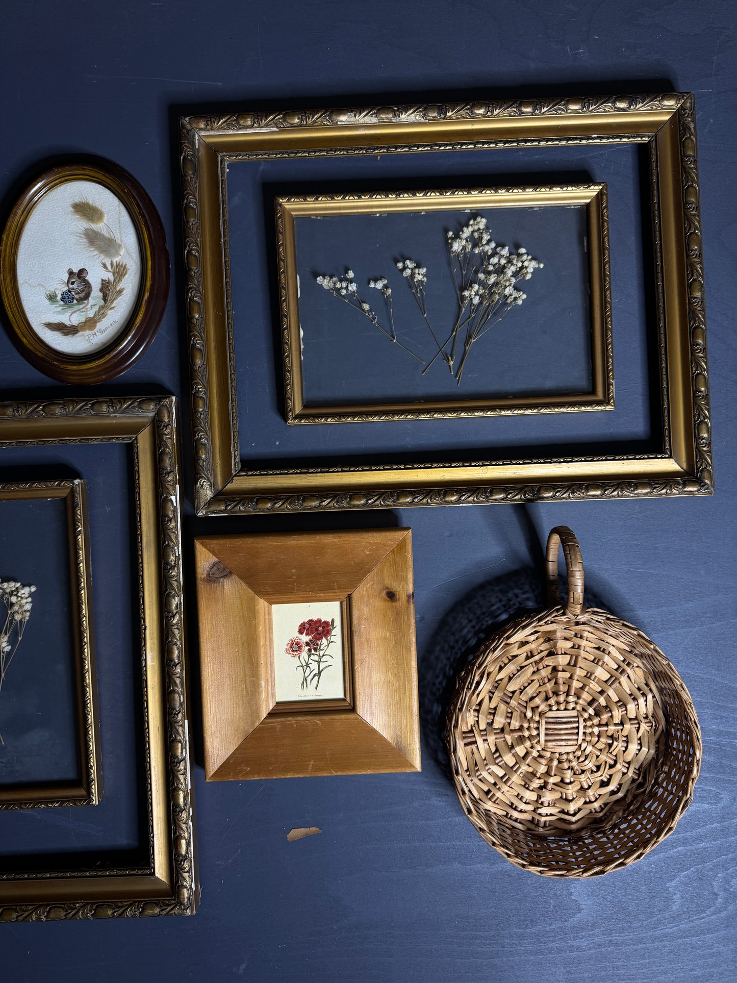 Authentic Hungarian Heritage Wall Art – Vintage Rustic Gallery Set