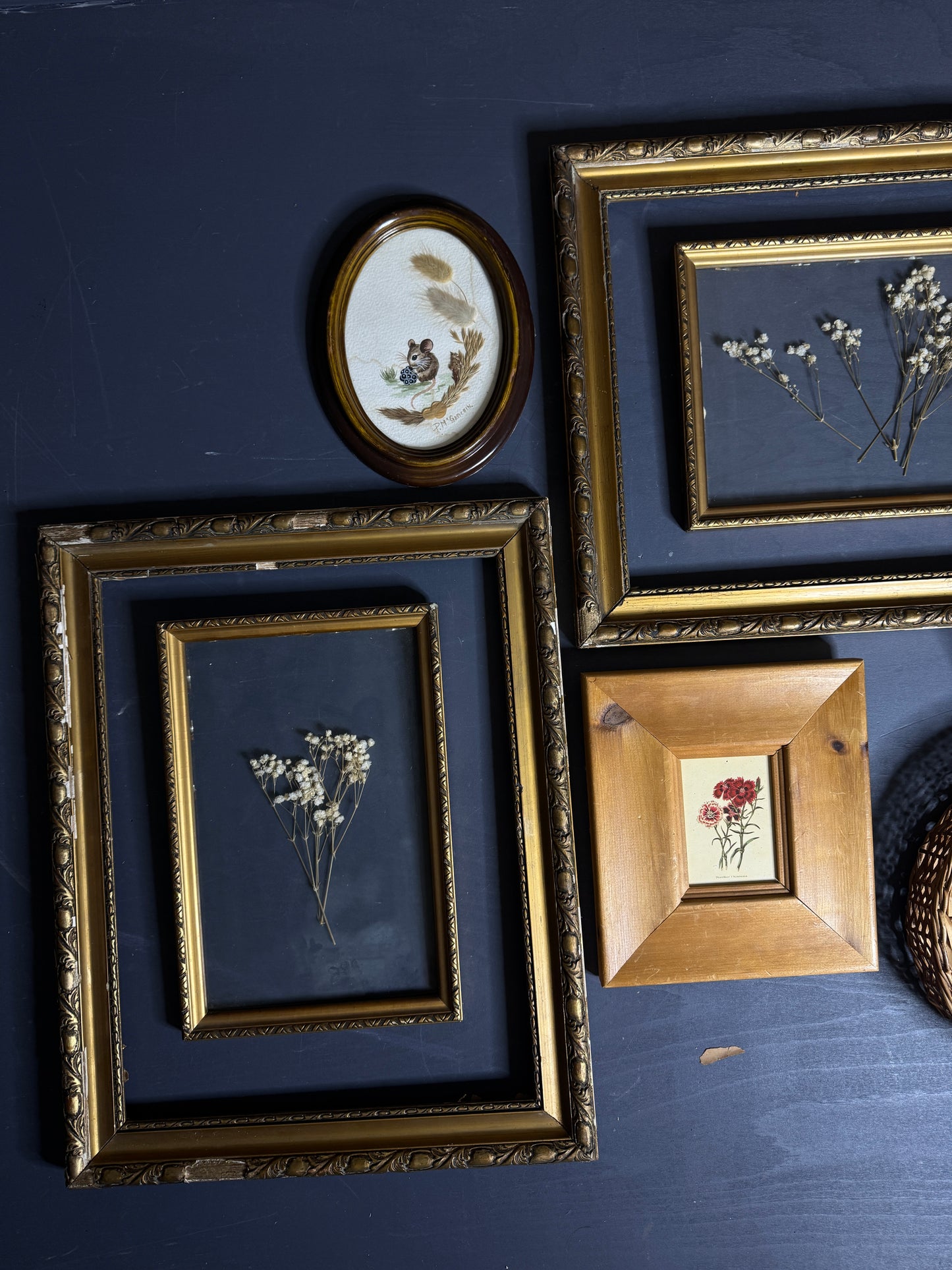 Authentic Hungarian Heritage Wall Art – Vintage Rustic Gallery Set
