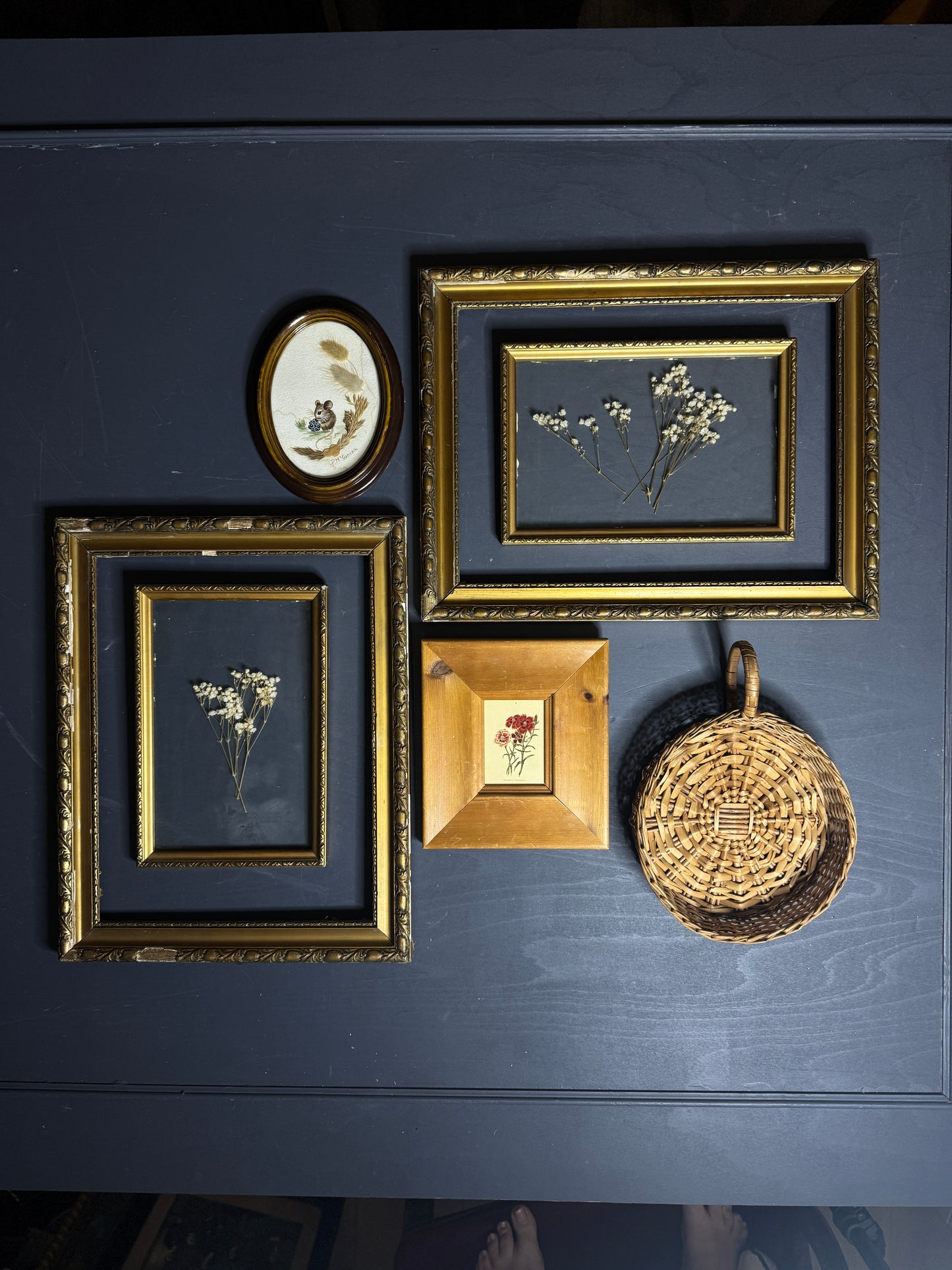 Authentic Hungarian Heritage Wall Art – Vintage Rustic Gallery Set