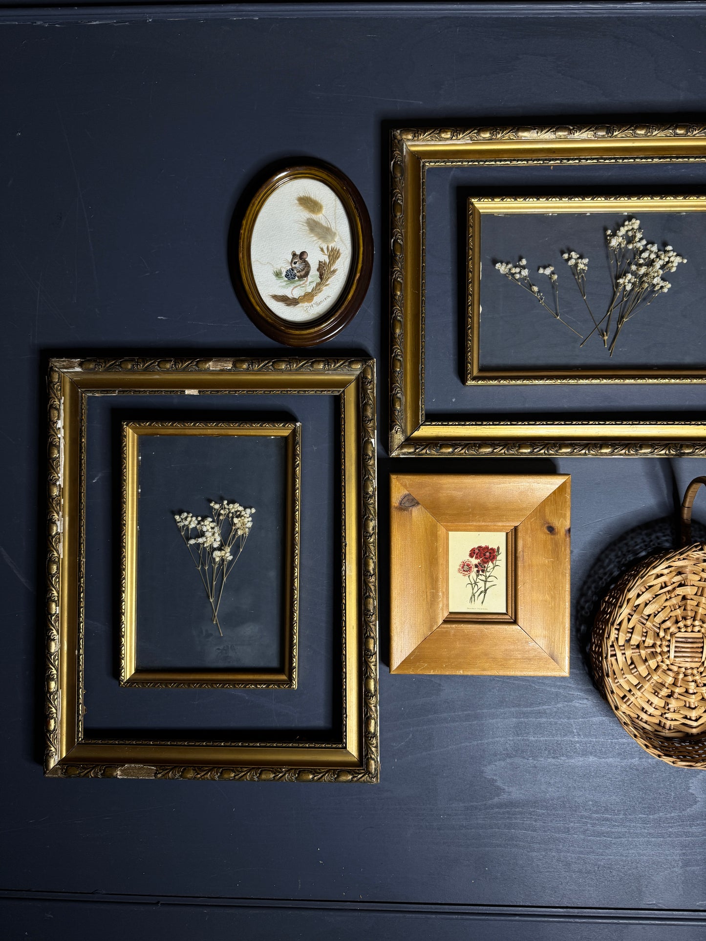 Authentic Hungarian Heritage Wall Art – Vintage Rustic Gallery Set