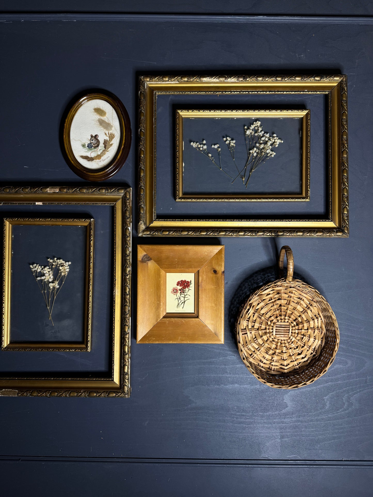 Authentic Hungarian Heritage Wall Art – Vintage Rustic Gallery Set
