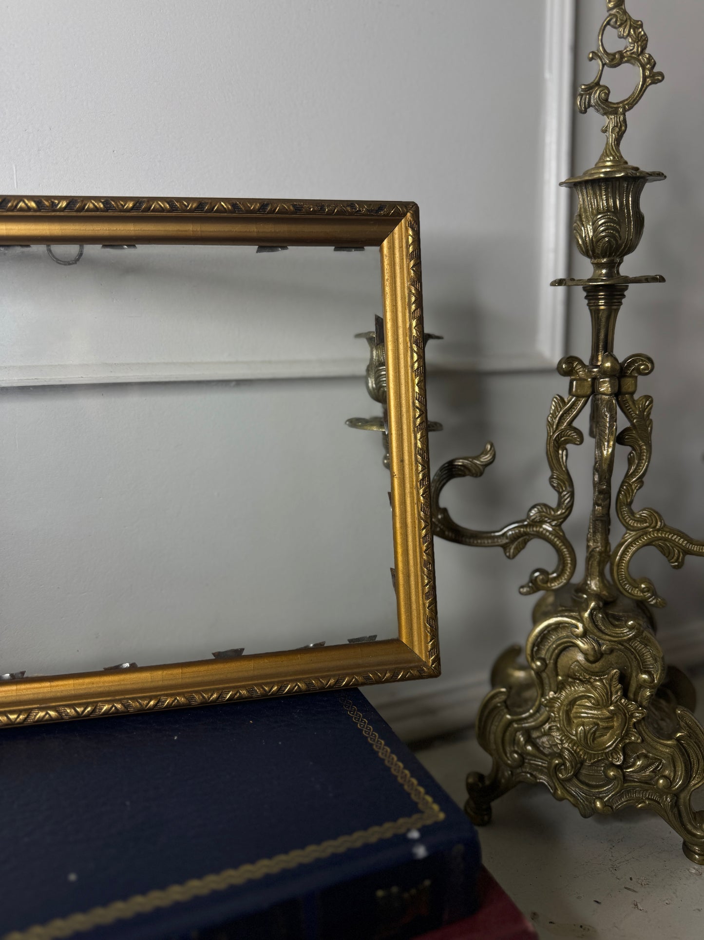 Old World Glamour – Hungarian Slim Gold Frame Pair