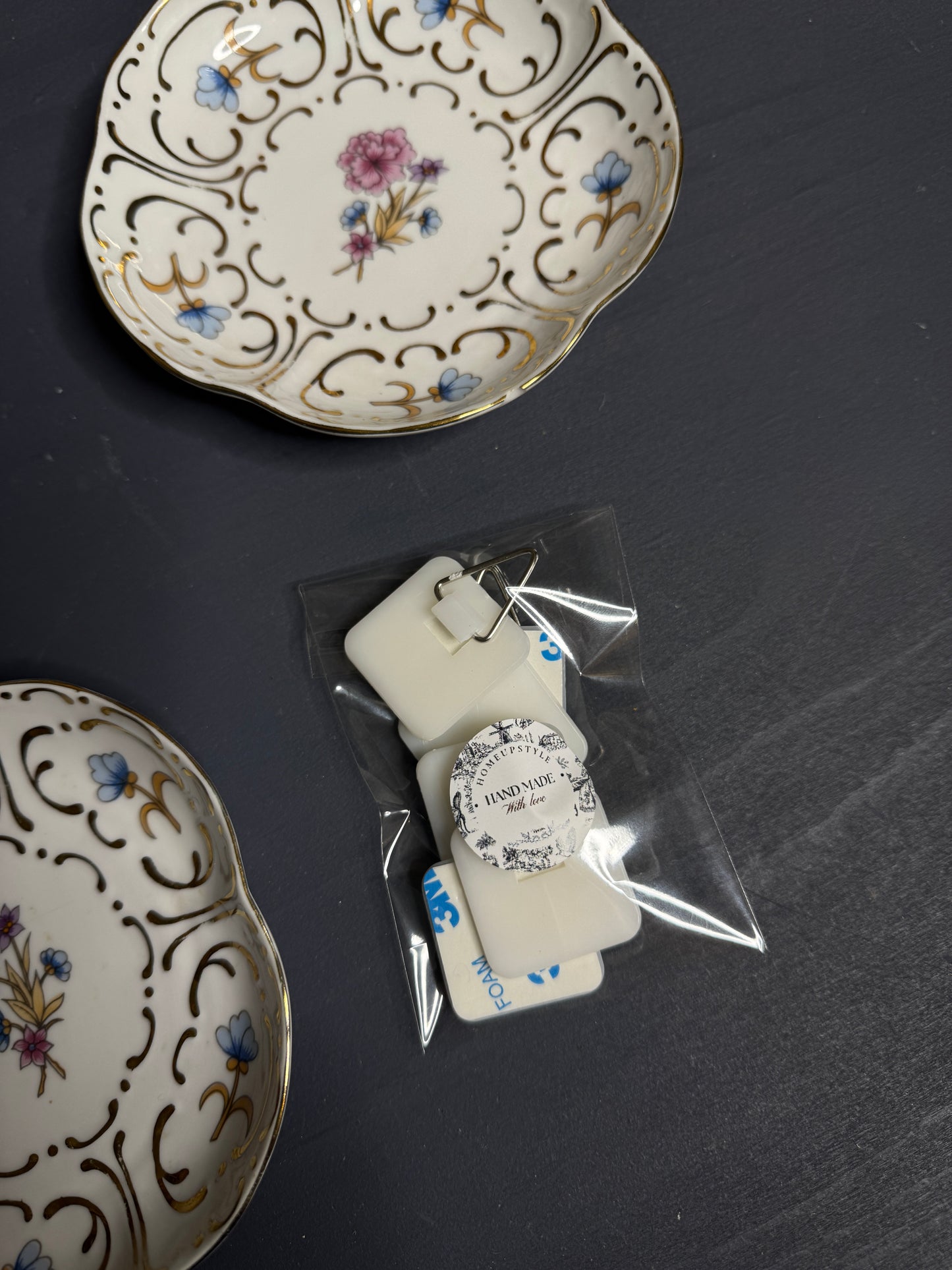 Exquisite Hungarian Hollóháza Fine Ceramic Wall Display – Gilded Pannonia Collection