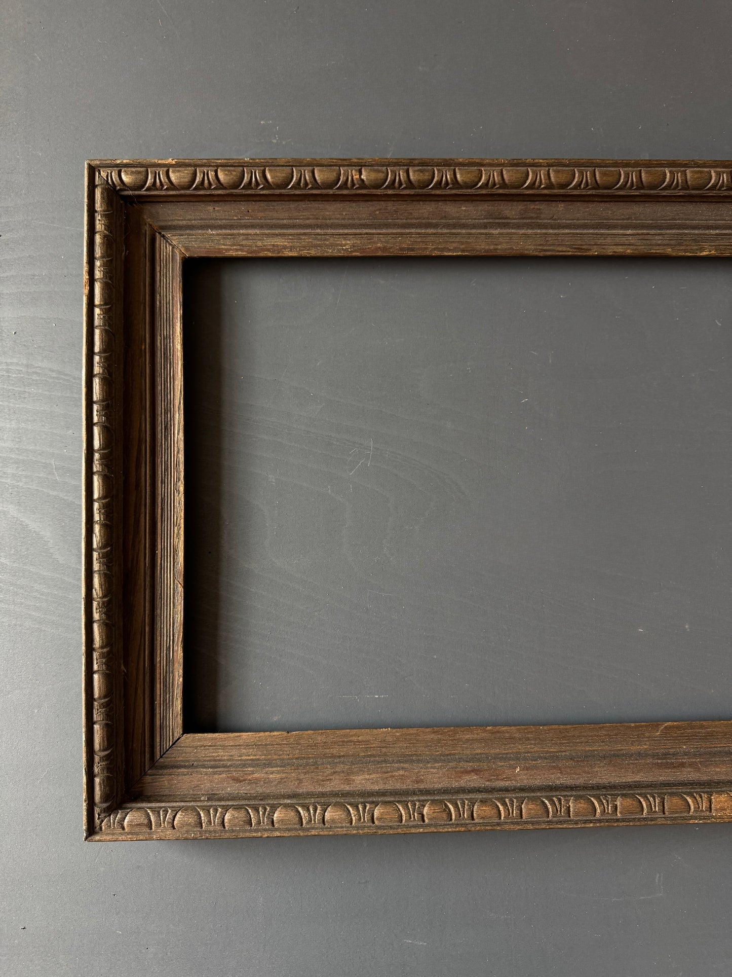 Victorian Carved Oak Frame -Large