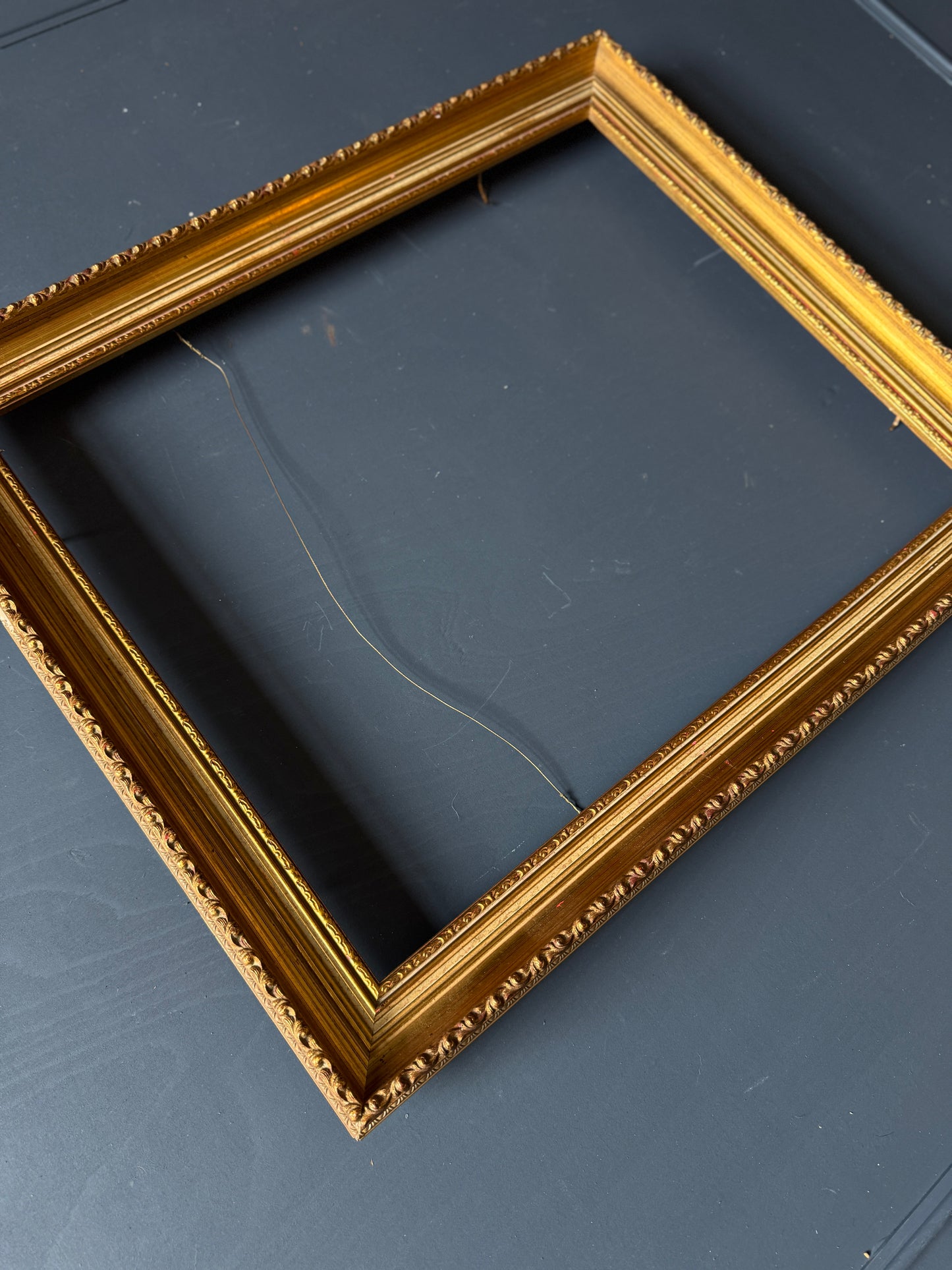 Gilt Ornate Antique Frame- Medium