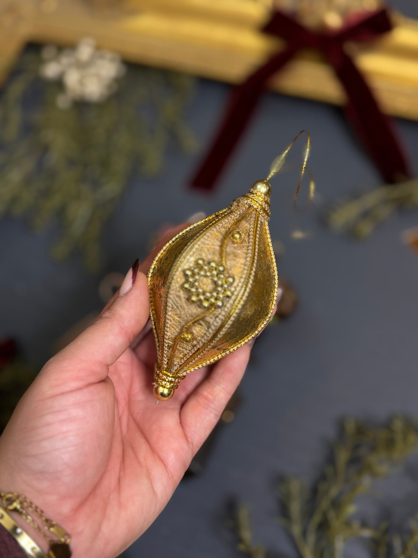 Vintage European Handmade Christmas Baubles