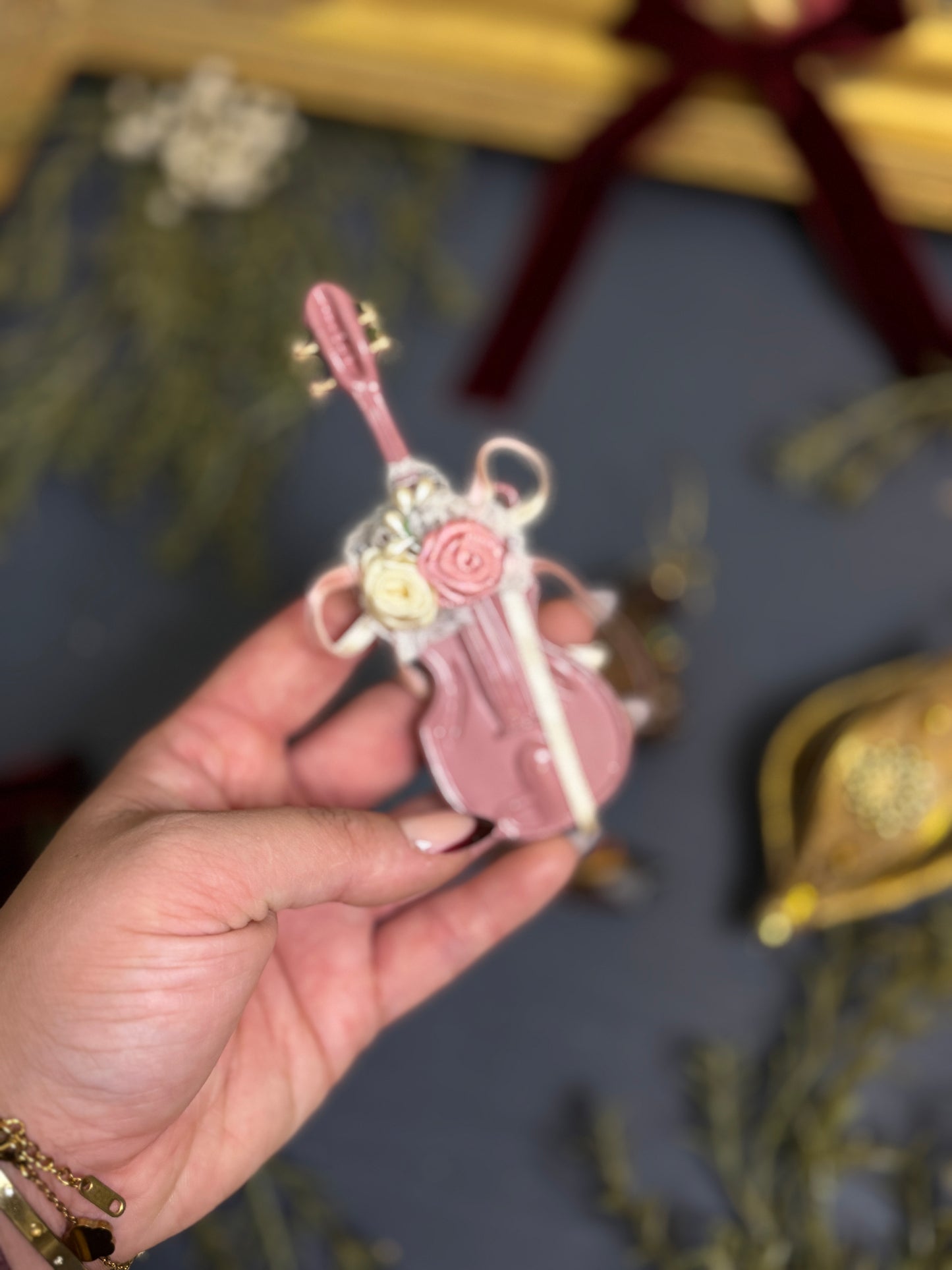 Vintage European Handmade Christmas Baubles