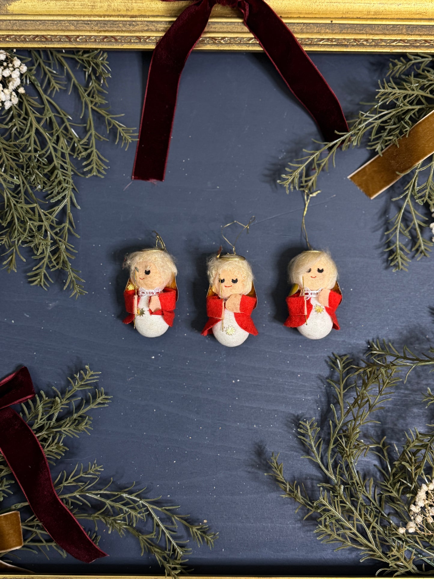Vintage European Handmade Christmas Angels