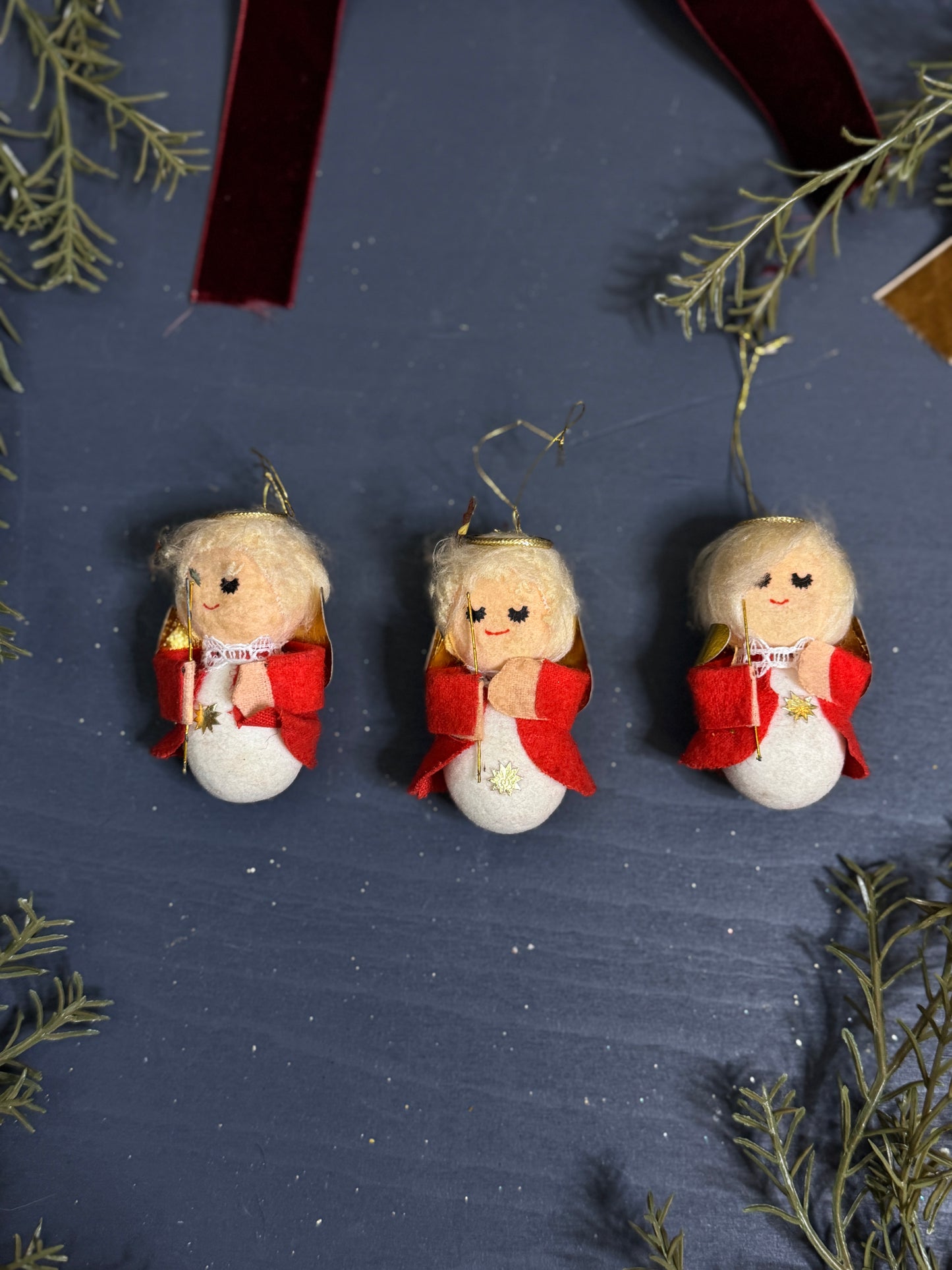 Vintage European Handmade Christmas Angels
