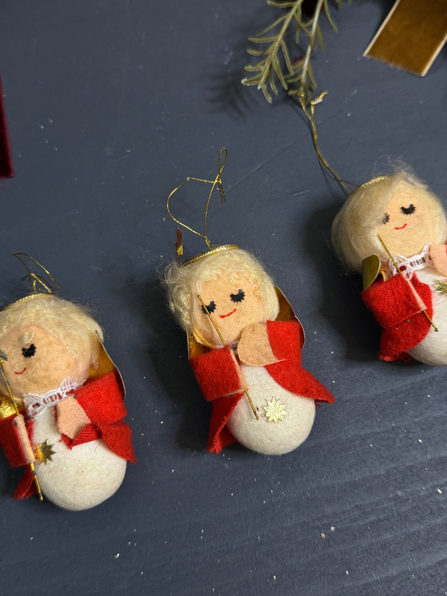 Vintage European Handmade Christmas Angels