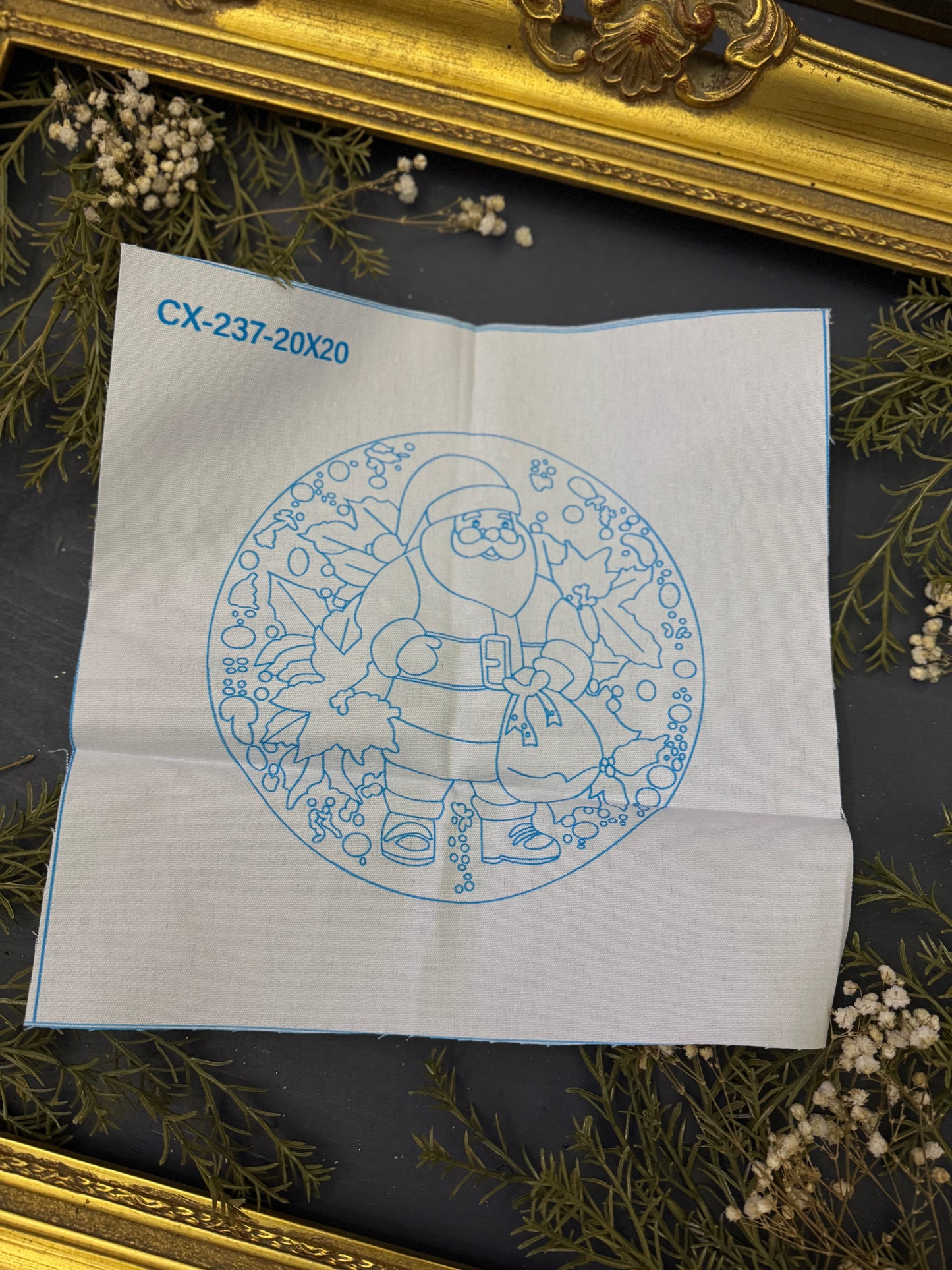 Santa Claus Embroidery Kit