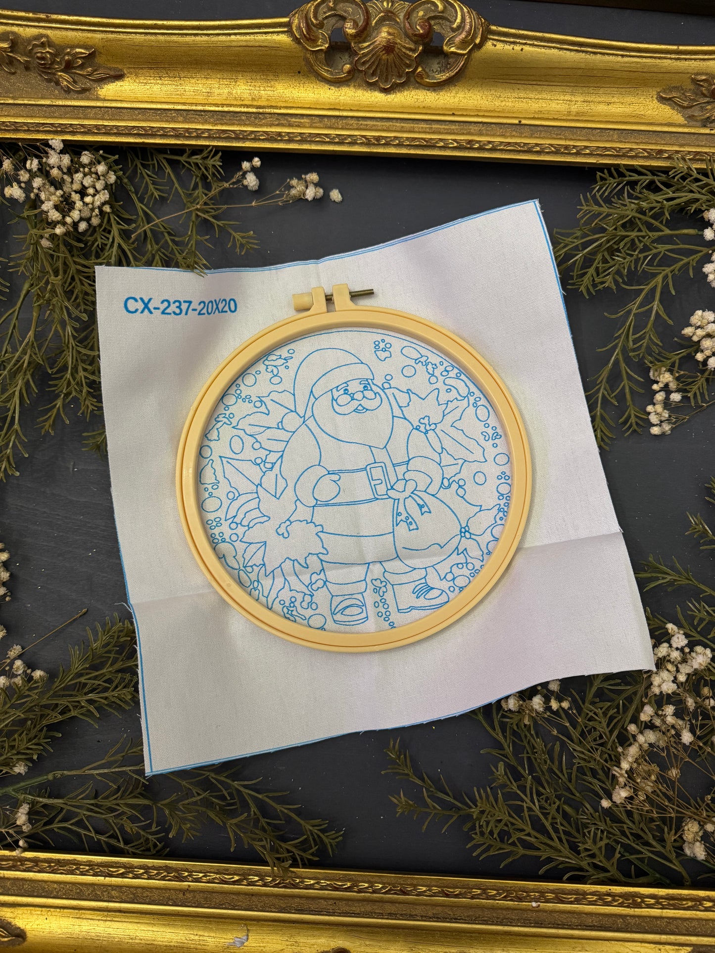 Santa Claus Embroidery Kit