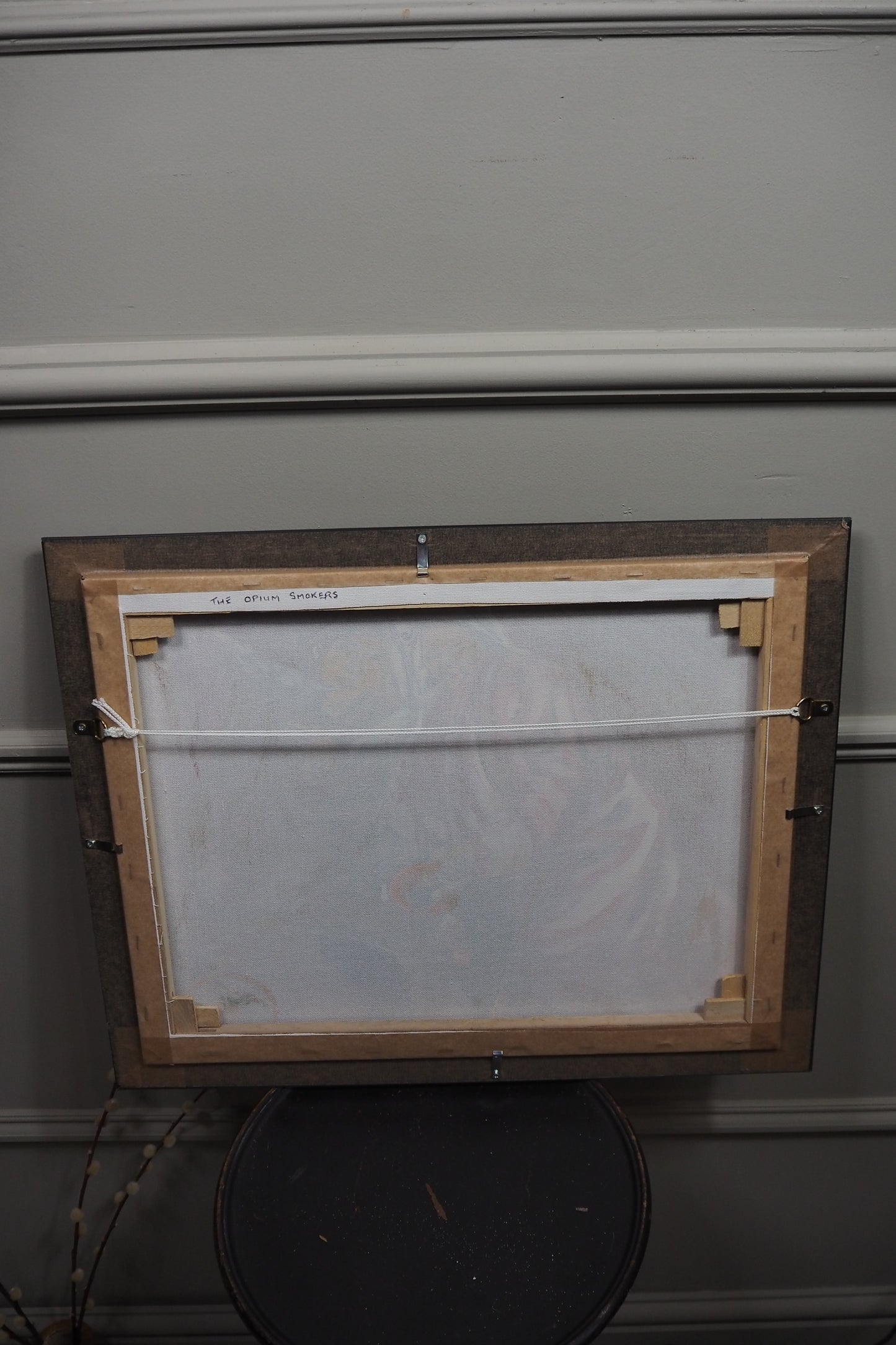 Pipes of the Past - Original Oil Painting by N.G. Reynolds