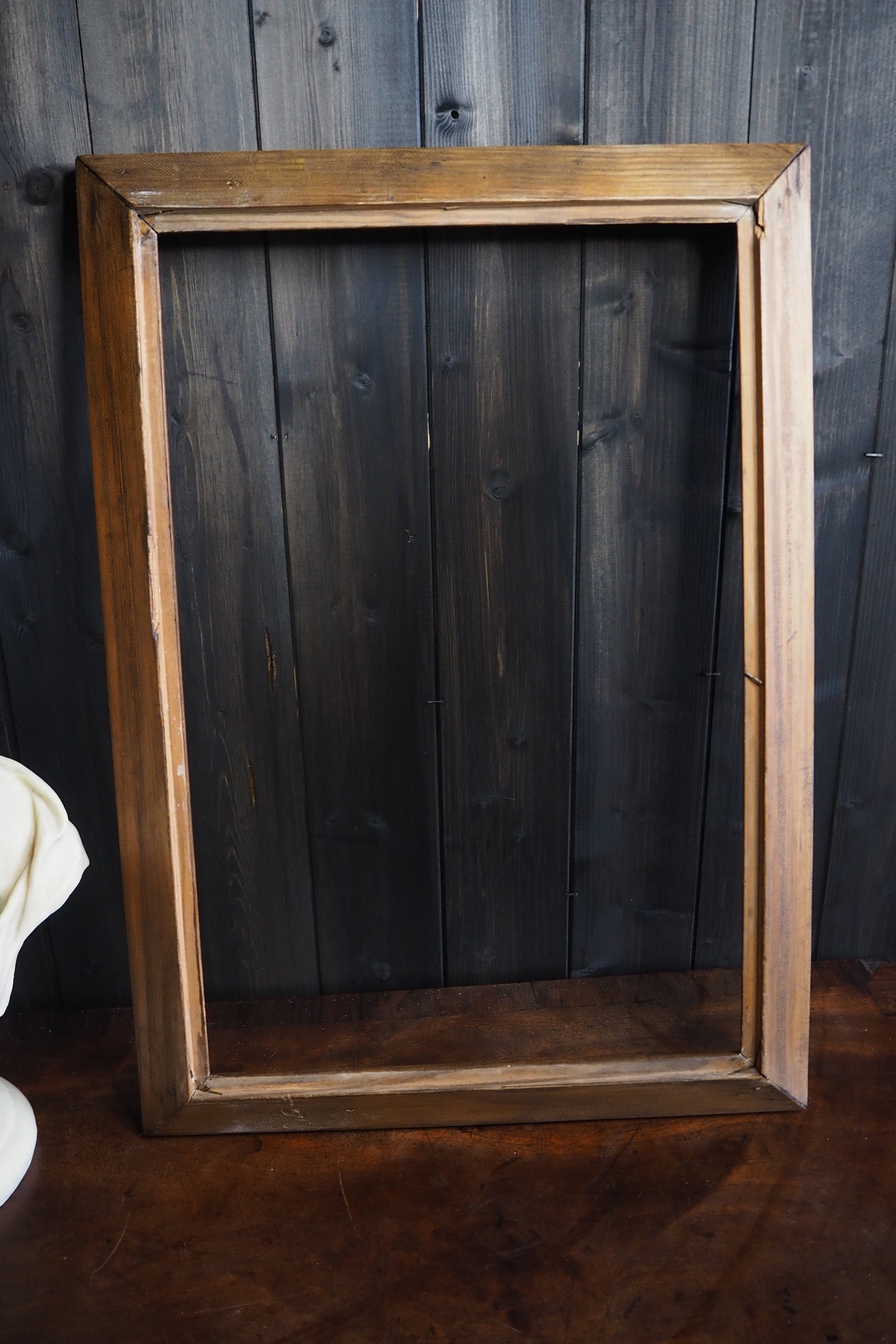 The Winchester - Solid Oak Vintage Carved Frame