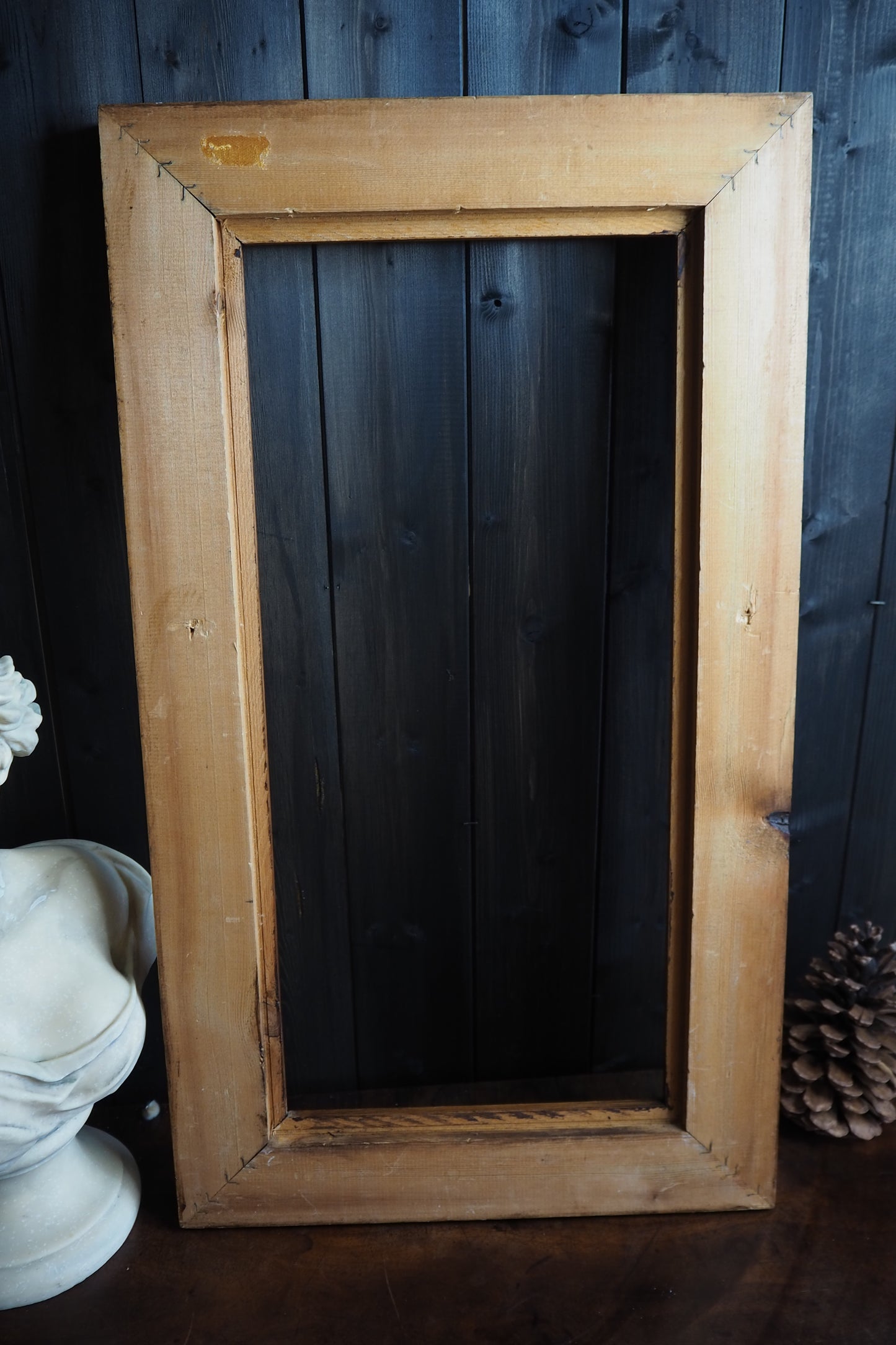 The Shrewsbury-Vintage Rustic Original Pine Wood Frame