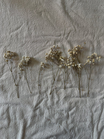 Vintage Gallery Wall Set | Gold Ornate Frame with Vase Trio & Dried Flowers | Decorative Wall Decor