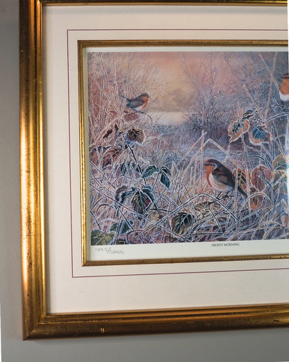 David Feather “Frosty Morning” Vintage Limited Edition Print