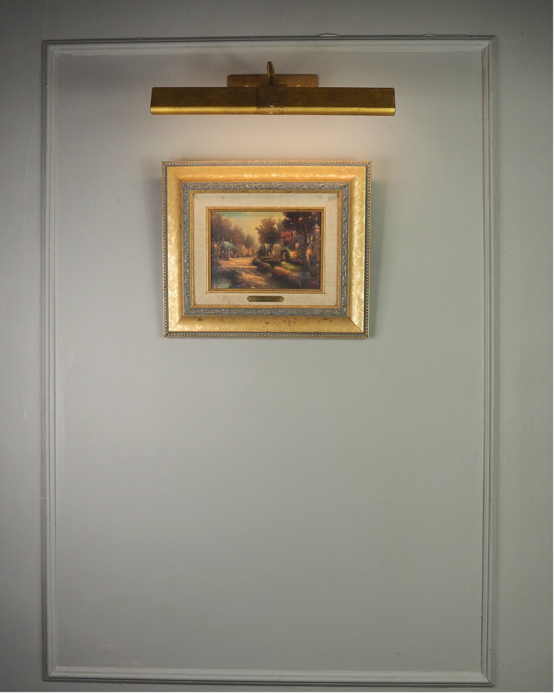 Thomas Kinkade Cobblestone Lane Lithograph | Brushwork Collection Print