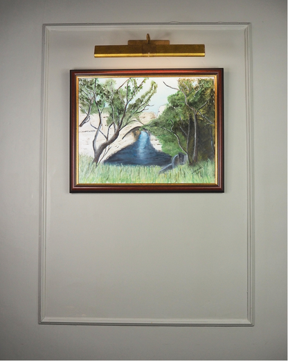 Midnight Crossing - Original Oil Painting by N.G. Reynolds