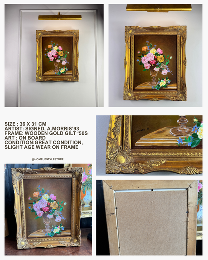 Vintage Floral Oil Painting Collection – Choose Your Favourite