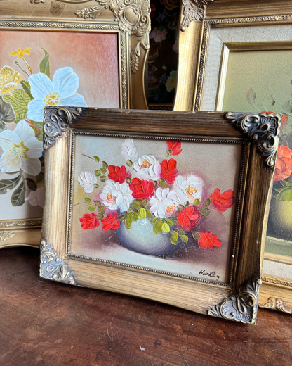 Vintage Floral Oil Painting Collection – Choose Your Favourite