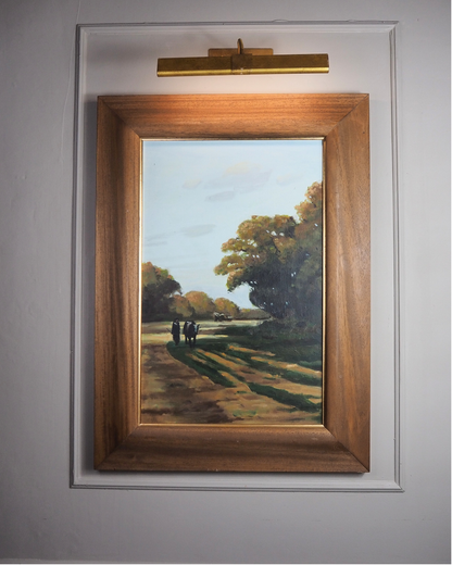 Cows in the Meadow -Original Nichol Wheatley Landscape Oil Painting