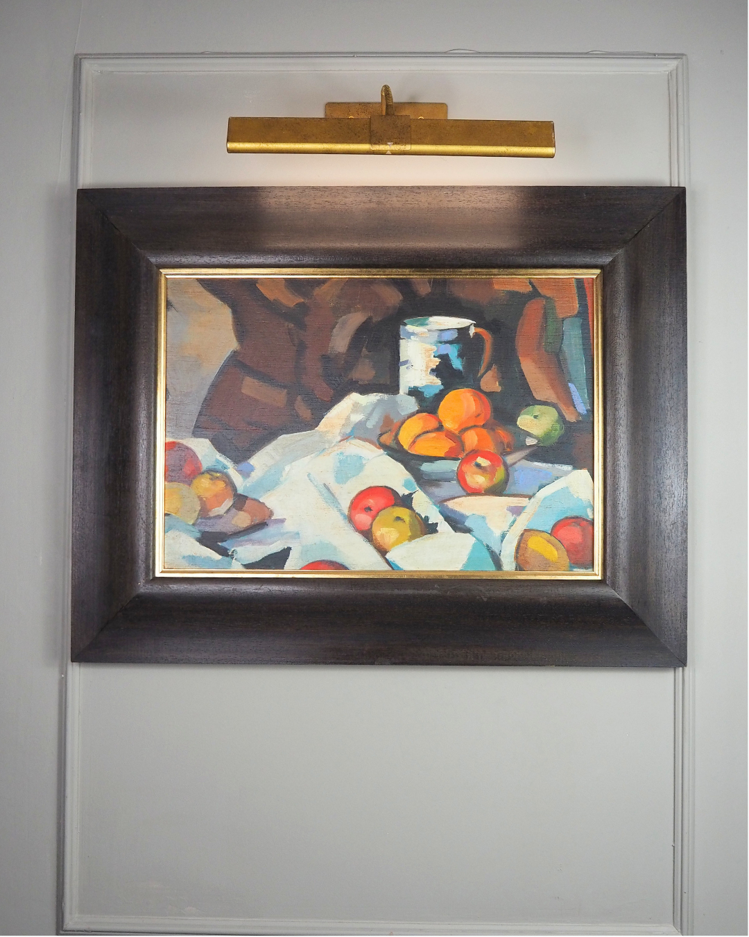 Still Life: Fruit - Original Nichol Wheatley Landscape Oil Painting