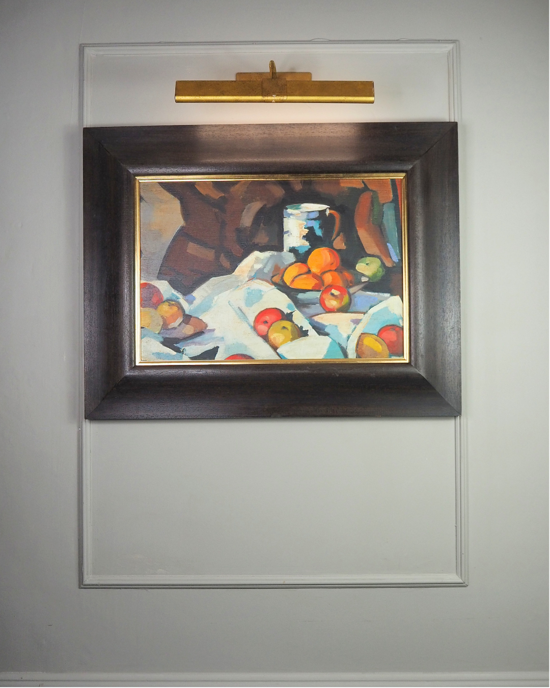 Still Life: Fruit - Original Nichol Wheatley Landscape Oil Painting