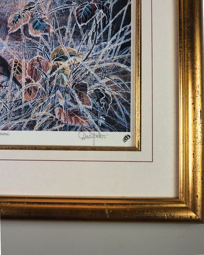 David Feather “Frosty Morning” Vintage Limited Edition Print