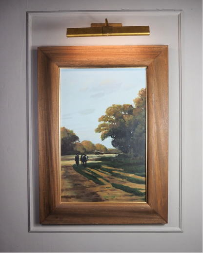 Cows in the Meadow -Original Nichol Wheatley Landscape Oil Painting