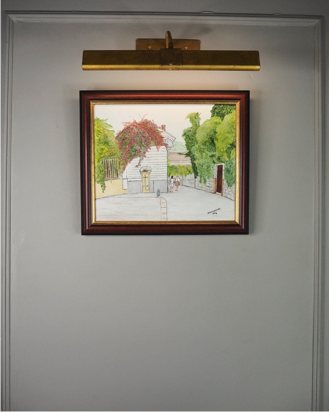 Tales of Alcester /2- Original Oil Painting by N.G. Reynolds