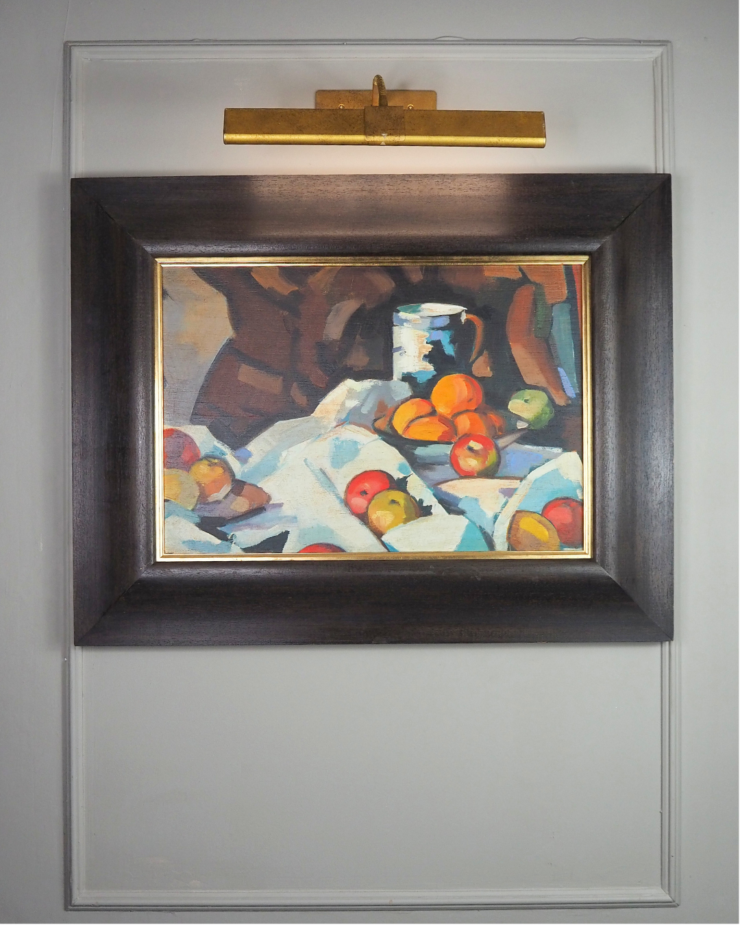 Still Life: Fruit - Original Nichol Wheatley Landscape Oil Painting