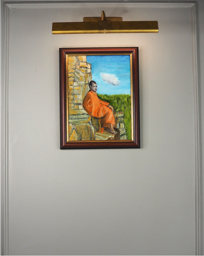 Quiet Reflection - Original Oil painting by N.G. Reynolds