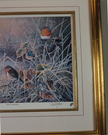 David Feather “Frosty Morning” Vintage Limited Edition Print