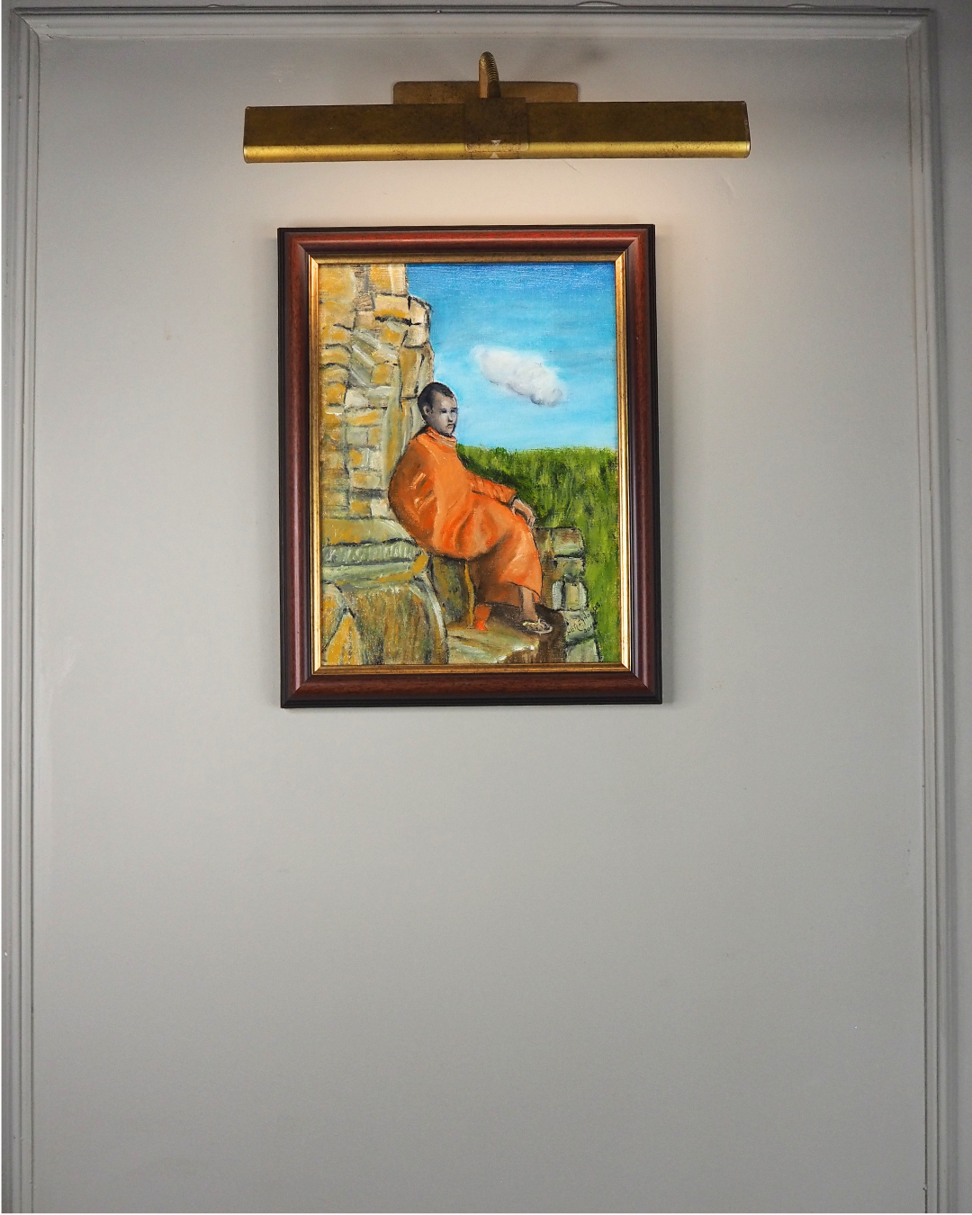 Quiet Reflection - Original Oil painting by N.G. Reynolds