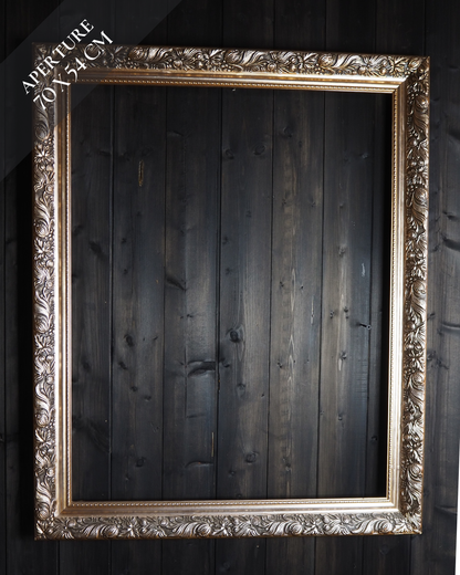 The Belvoir – Vintage Gold & Silver Tone Ornate Frame